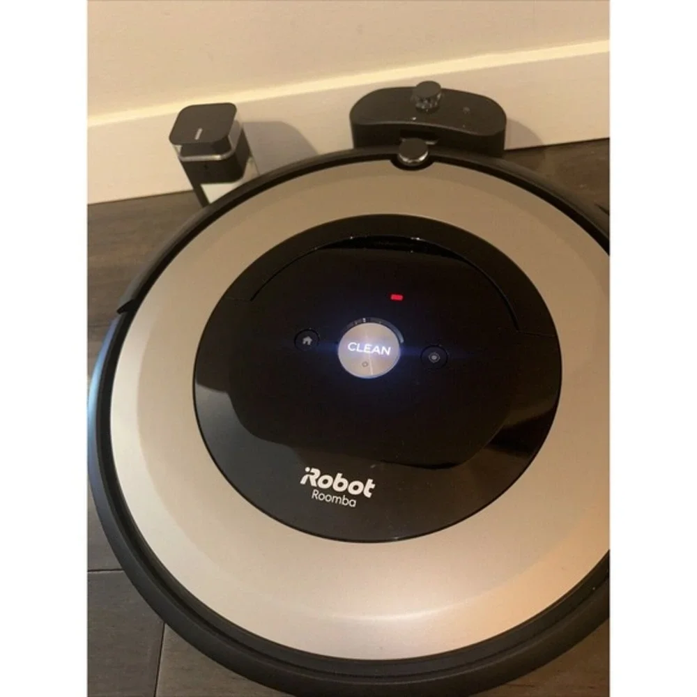 iRobot Roomba E6‎ Wi-Fi Vacuum Robotic Cleaner E6198 READ!